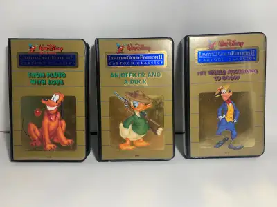 Walt Disney - VHS movies