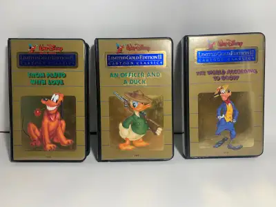Walt Disney - VHS movies (Each $10), View more