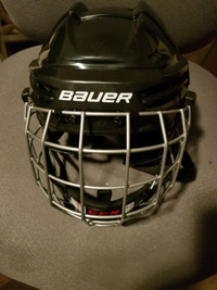 Bauer Black BHH1500XS Hockey Helmet Size X-Small 6.375- 6.875 &