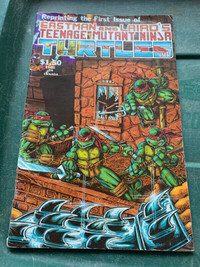 Reprinting the First Issue Eastman and Laird TMNT Comic Rare
