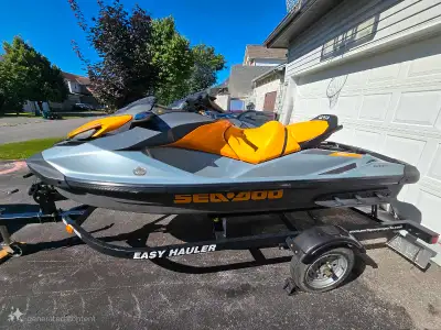 2021 seadoo with only 62 hours of use. Professionally stored every winter. Comes with trailer ($1500...