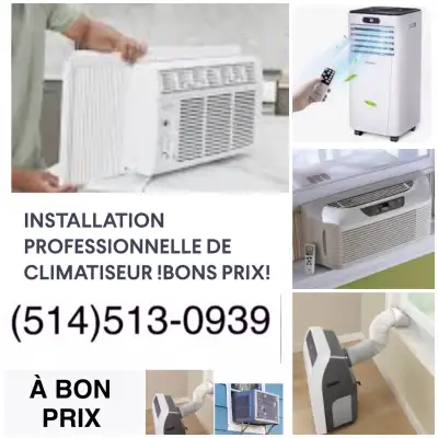 installation climatiseur de fenêtre,homme à tout faire!, View more
