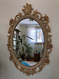 Miroir néo-baroque, restauré