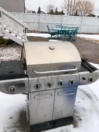 Master Chef BBQ with Side Burner and Rotisserie