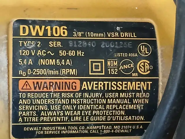 Dewalt drill in Power Tools in Winnipeg - Image 2