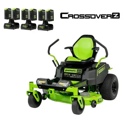 Greenworks CrossoverZ Ride-On Zero Turn Mower (CRZ428)