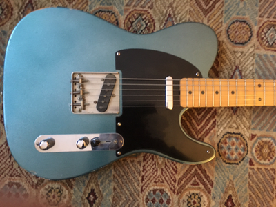 2014 Rebel Relic 55T Custom Telecaster, medium relic in midnight blue. Mint condition. Rebel Relic A...