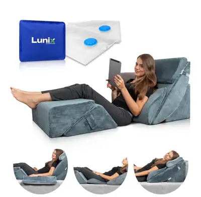 Lunix Orthopedic Bed Wedge Pillow Set, View more