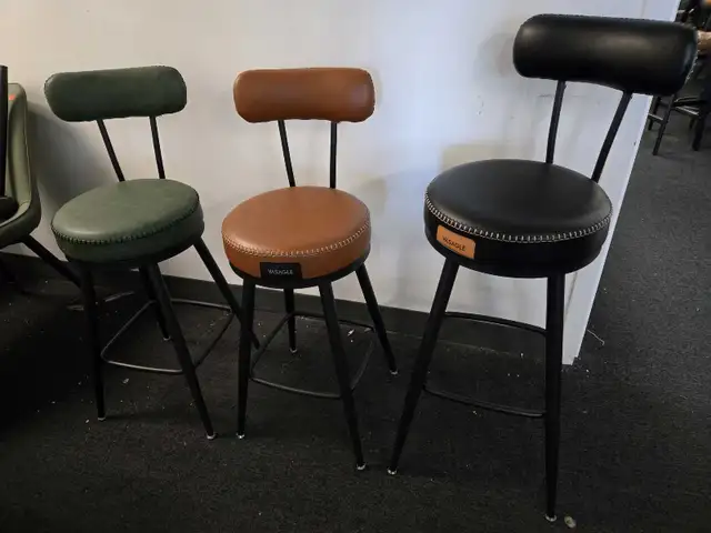 360° Swivel Bar Stool  in Chairs & Recliners in Markham / York Region - Image 7