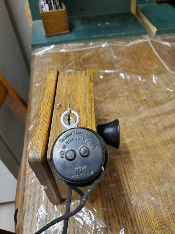 Antique Graybar Electric Intercom Wall Phone 179-W in Arts & Collectibles in Oshawa / Durham Region - Image 3