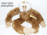 Plush Gibbon, TING TING, Wild Republic, up to 17” tall, tag