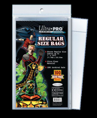 Ultra Pro COMIC ... 100 REGULAR BAGS … BAG/BOARD COMBO = $38.00