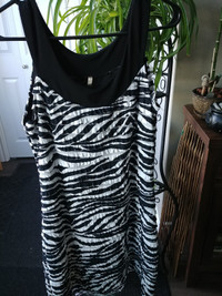 Zebra Print Dress 