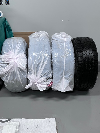 used one season, car was in an accident. no need for these tires. worked well for our Nissan pathfin...