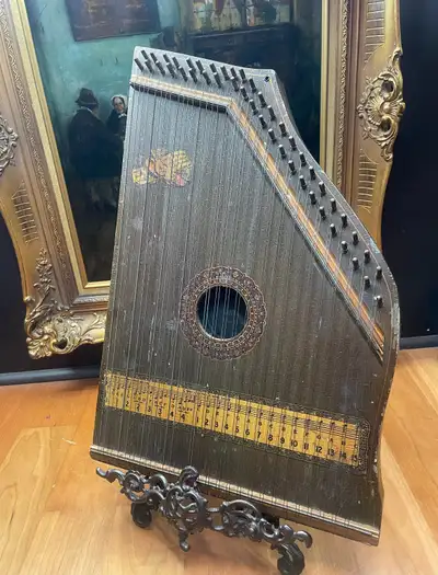 Antique mandolin guitar, View more