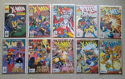 The Uncanny X-Men Comic Lot - 1993, View more