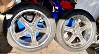 Set of 4 22" wheels