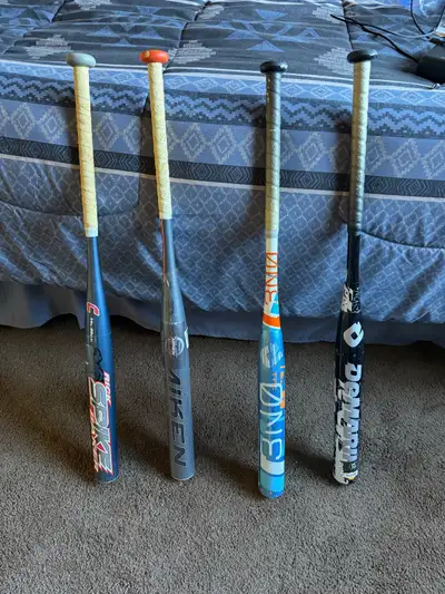 Softball Slopitch Bats - Brand New - Combat, Miken and Demarini, View more