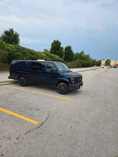 Converted into weekend camper but could be turned back into cargo van 7000 or best offer Selling as...