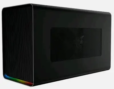 Razer Core X Chroma External GPU eGPU Enclosure Box Thunderbolt 3 RGB