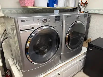 Maytag High Efficiency Wasker and Dryer, View more