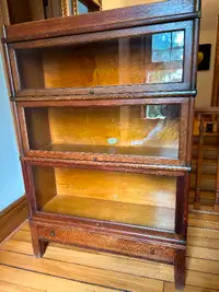 Barrister/Bankers Bookcase - Antique
