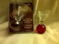 Smirnoff Martini Shot Glasses