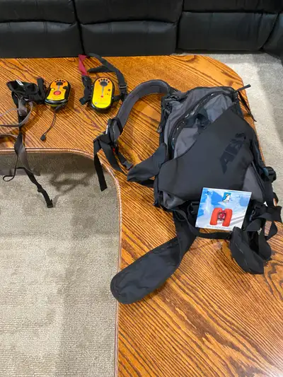 Avalanche Bag and 2 Avalanche Beacons., View more