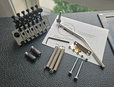 Floyd rose special in basically brand new condition, all plating is intact, except the knife edges/p...