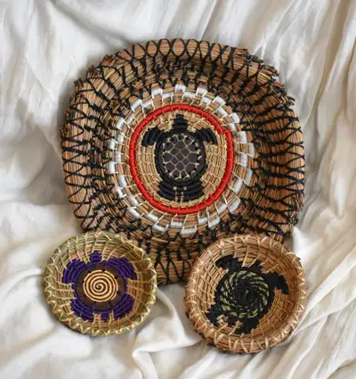 Coiled Turtle Basket Workshop at The Art School of Peterborough, View more