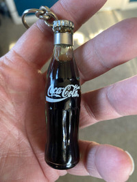 Coca Cola 3" Miniature Glass Bottle