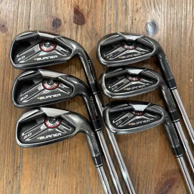 TaylorMade Burner 5-PW,AW Stiff RH (missing 7 iron), View more