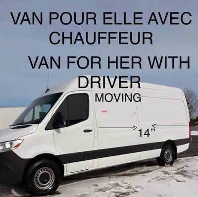 Moving, long distances , driver with mercedes benz 2500 sprinter MOVING AND TRANSPORTATION LOCAL AND...