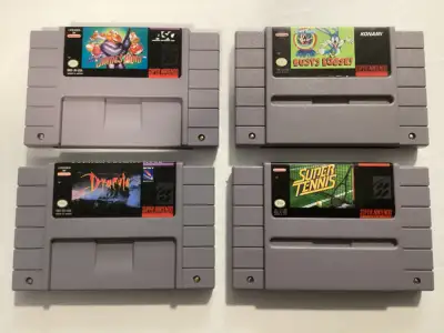 Super Nintendo SNES Games. $15 Each. All 4 For $50, View more