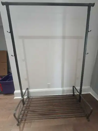 Metal clothing rack, View more