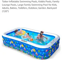 Piscine gonflable - inflatable pool 