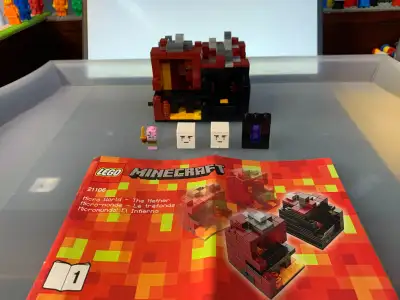 Lego Minecraft Micro World - The Nether #21106, View more