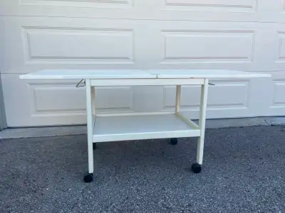 White IKEA serving trolley, View more