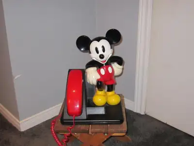 Mickey Mouse Phone By Bell Canada Logo, View more