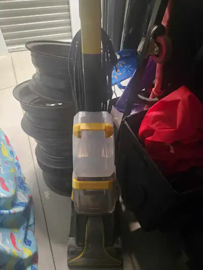 Bissell Turbo Brush Pet Upright Carpet Cleaner Used a couple times. Works great. New place doesnt ha...