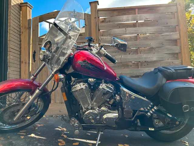 2007 Honda Shadow 600 in Street, Cruisers & Choppers in Kitchener / Waterloo - Image 4