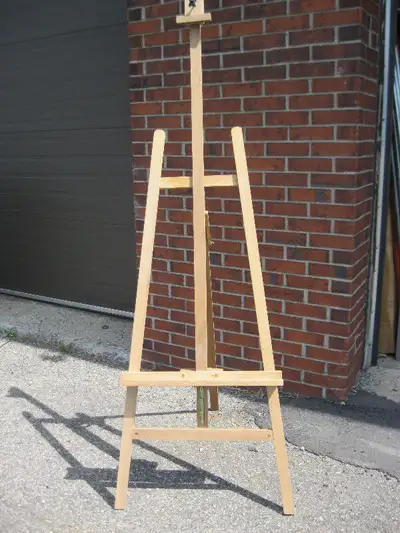 Chevalet Artiste lyre avec system crémaillère Nouveau Grand Chevalet idéal pour les grandes toiles s...
