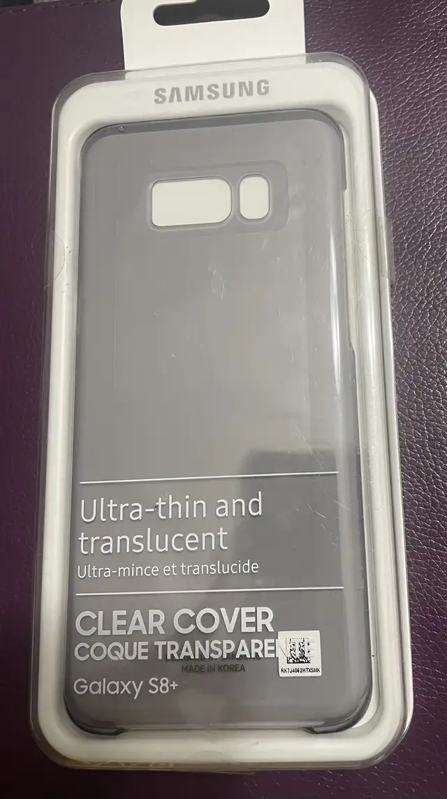 Samsung Galaxy S8+ Ultra - thin and translucent in Cell Phone Accessories in Mississauga / Peel Region - Image 3