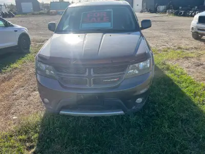 2016 dodge journey 137400 kms Loaded Summer tires and winter tires both on rims Good shape Call 3064...