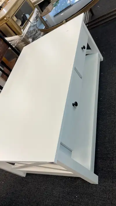 Coffee Table with Storage, Farmhouse Living Room Table with Draw, View more