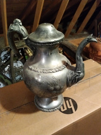 ANTIQUE ROGERS, SMITH & CO TEAPOT 1856