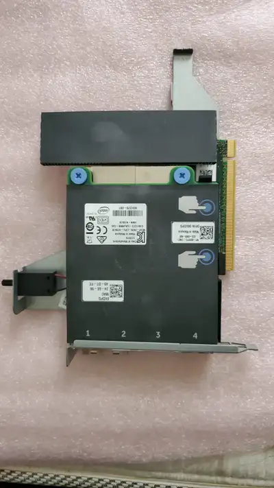 DELL Dual Port 2x10GB SFP Intel X710 2x1G Intel I350 06VDPG, View more
