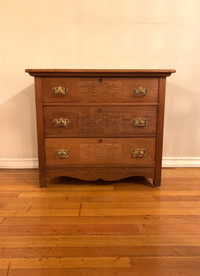 Fully restored antique dresser