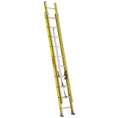 Featherlite fiberglass 20' extension ladder in excellent lightly used condition. This Featherlite 20...