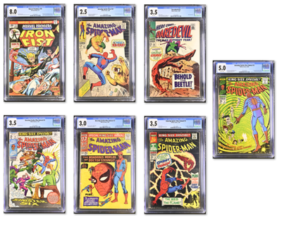Price List: SOLD - Marvel Premiere 15 CGC 8.0 SOLD - ASM 57 CGC 2.5 SOLD - DD 33 CGC 3.5 $130 - ASM...